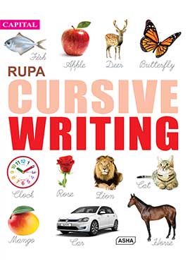 Rupa Cursive Writing Book - Capital